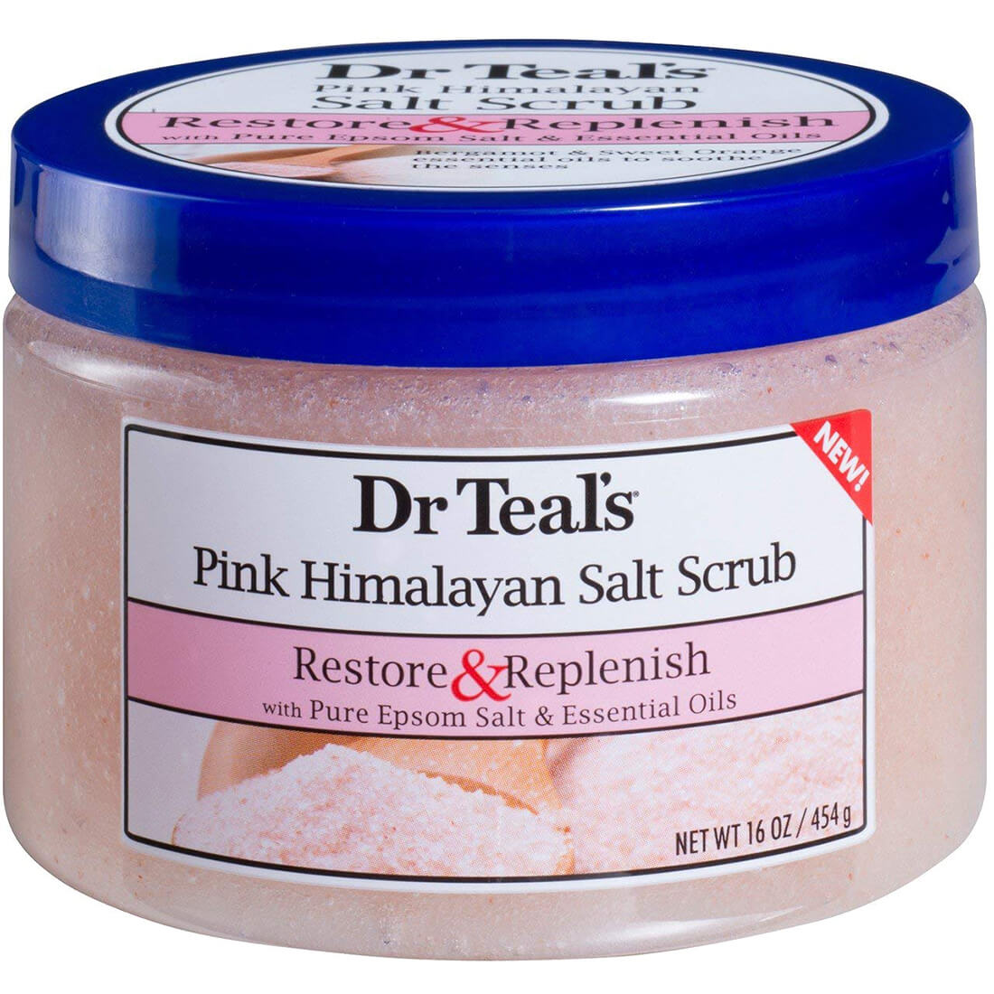 Dr Teal's Pink Himalayan Body Scrub