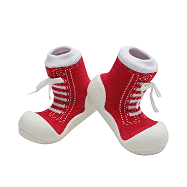 Attipas Shoe Socks Sneakers / Red / L